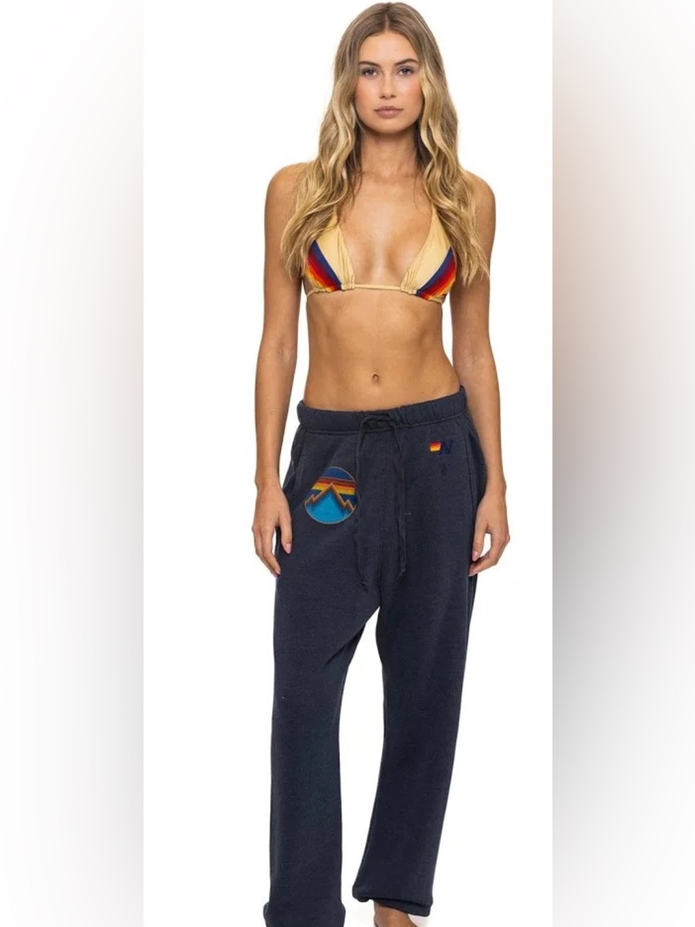 ALL SEASONS CIRCLE SWEATPANTS - CHARCOAL